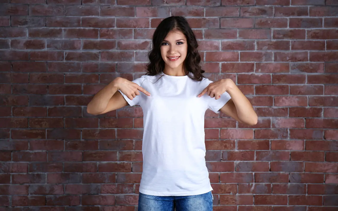 Camiseta de Algodão personalizada